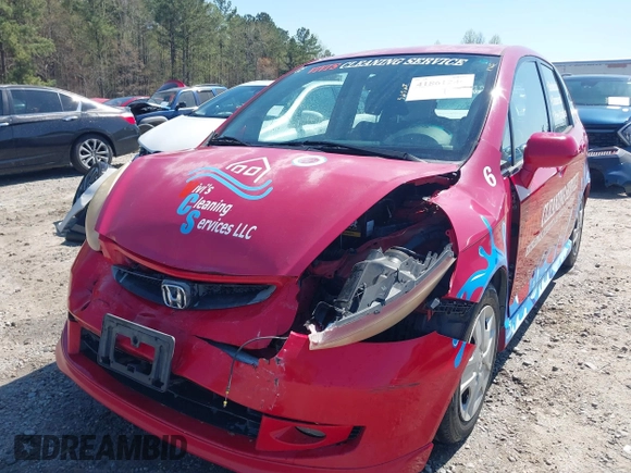 2008 Honda Fit Sport with VIN JHMGD38688S045652, listed as a IAAI auction lot 41861246 with 243,345 mi miles. Bid and sale history available at carsss.com. Image 6.