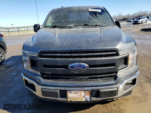 2018 Ford F-150 XL with VIN 1FTEX1CBXJFC15064, listed as a Copart auction lot 89269835 with 91,539 mi miles and Salvage Title. Bid and sale history available at carsss.com. Image 5.