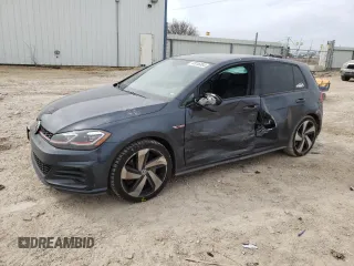 2019 Volkswagen Golf GTI S with VIN 3VW5T7AU6KM029409, listed as a Copart auction lot 43246884 with 51,210 mi miles. Bid and sale history available at carsss.com. Image 1.
