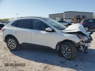 2020 Ford Escape Titanium Hybrid z VIN 1FMCU9DZ4LUC12763, wystawiony jako Copart lot #56589615 z przebiegiem Nie podano mil oraz Szkoda całkowita • Salvage title. Historia ofert i sprzedaży dostępna na DreamBid. Obrazek 4.