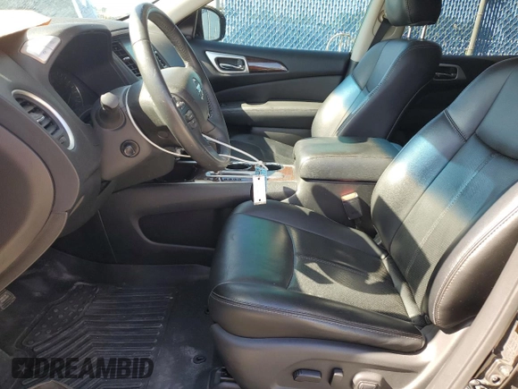 2015 Nissan Pathfinder S with VIN 5N1AR2MN8FC699733, listed as a Copart auction lot 53211155 with 99,153 mi miles and Salvage Title. Bid and sale history available at carsss.com. Image 7.