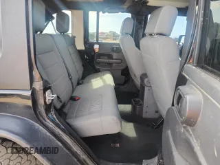 2008 Jeep Wrangler Unlimited Rubicon with VIN 1J4GA69108L501632, listed as a Copart auction lot 48742355 with 156,766 mi miles and Salvage Title. Bid and sale history available at carsss.com. Image 10.