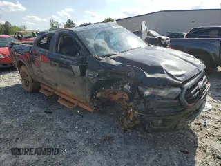 2021 Ford Ranger XL with VIN 1FTER4FH6MLD75881, listed as a Copart auction lot 57230305 with 38,773 mi miles and Salvage title. Bid and sale history available at DreamBid. Image 4.