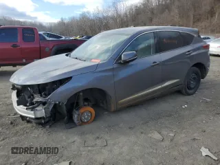 2021 Acura RDX w/Technology Package with VIN 5J8TC2H57ML038587, listed as a Copart auction lot 46600414 with 0 mi miles and Salvage Title. Bid and sale history available at carsss.com. Image 1.