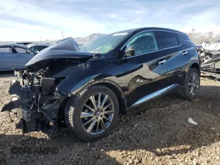 2021 Nissan Murano SV with VIN 5N1AZ2BS0MC130364, listed as a Copart auction lot 47969045 with 76,986 mi miles and Salvage Title. Bid and sale history available at DreamBid. Image 1.