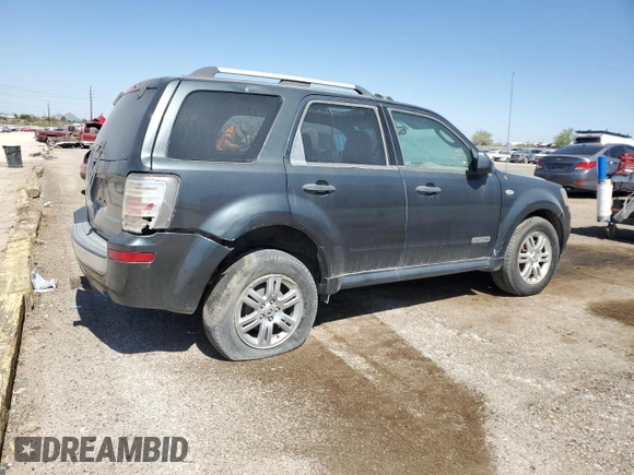 2009 Mercury Mariner Premier with VIN 4M2CU97G69KJ22351, listed as a Copart auction lot 62861255 with Not provided miles and Clean title. Bid and sale history available at DreamBid. Image 3.