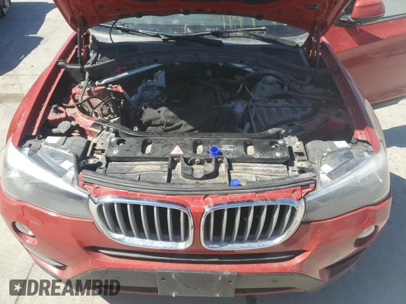 2015 BMW X3 xDrive28i z VIN 5UXWX9C56F0D48123, wystawiony jako Copart lot #58174835 z przebiegiem Nie podano mil oraz Tytuł czysty. Historia ofert i sprzedaży dostępna na DreamBid. Obrazek 12.