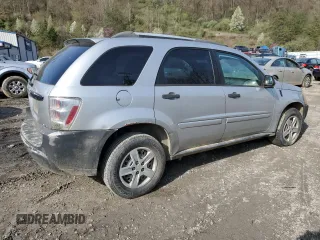 2005 Chevrolet Equinox LS with VIN 2CNDL23F756113362, listed as a Copart auction lot 51500505 with Not Provided miles and Salvage Title. Bid and sale history available at DreamBid. Image 3.
