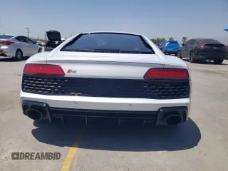 2023 Audi R8 performance quattro z VIN WUACEAFX9P7900103, wystawiony jako Copart lot #57456835 z przebiegiem 5 220 mil mil oraz Szkoda całkowita • Salvage title. Historia ofert i sprzedaży dostępna na DreamBid. Obrazek 6.