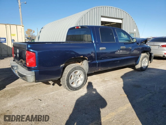 2005 Dodge Dakota SLT with VIN 1D7HE48K85S165264, listed as a Copart auction lot 81218484 with Not Provided miles and Salvage Title. Bid and sale history available at DreamBid. Image 3.