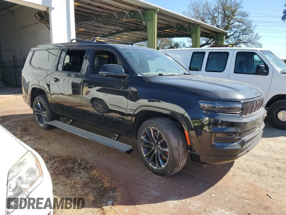 2024 Jeep Grand Wagoneer Series II с VIN 1C4SJSFP8RS158478, выставлен на аукционе Copart как лот 82618464 с пробегом Не указан миль и Списание • Salvage title. История ставок и продаж доступна на DreamBid. Изображение 4.