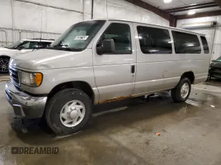 2003 Ford Econoline Passenger XL z VIN 1FBSS31L43HA01644, wystawiony jako Copart lot #42537145 z przebiegiem 101 549 mil mil oraz Czysty tytuł • Clean title. Historia ofert i sprzedaży dostępna na DreamBid. Obrazek 1.