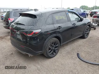 2024 Honda HR-V Sport with VIN 3CZRZ2H57RM701390, listed as a IAAI auction lot 42235082 with 10,001 mi miles and . Bid and sale history available at DreamBid. Image 4.