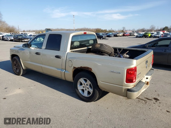 2011 Ram Dakota Bighorn/Lonestar with VIN 1D7RW3GK4BS534193, listed as a Copart auction lot 44601545 with 195,825 mi miles and Salvage Title. Bid and sale history available at carsss.com. Image 2.
