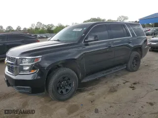 2019 Chevrolet Tahoe Commercial with VIN 1GNLCDEC8KR245102, listed as a Copart auction lot 51986805 with 155,680 mi miles and Clean Title. Bid and sale history available at carsss.com. Image 1.
