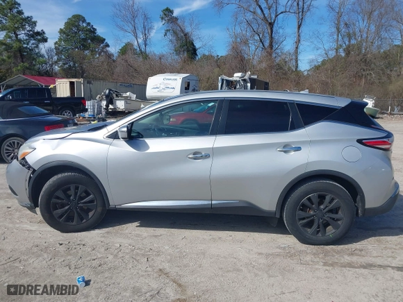2016 Nissan Murano SV with VIN 5N1AZ2MG2GN111087, listed as a IAAI auction lot 41595111 with 184,432 mi miles. Bid and sale history available at carsss.com. Image 15.