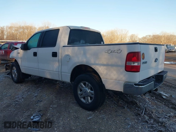 2008 Ford F-150 XLT with VIN 1FTPW14568FB11119, listed as a IAAI auction lot 41654772 with 136,426 mi miles. Bid and sale history available at carsss.com. Image 3.