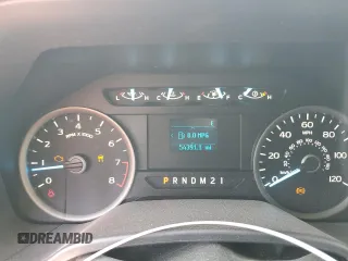 2019 Ford F-150 XL with VIN 1FTEX1CB3KKD95061, listed as a Copart auction lot 58544655 with 54,391 mi miles and Salvage title. Bid and sale history available at DreamBid. Image 9.