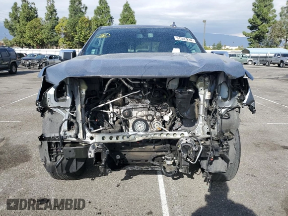2021 GMC Sierra 1500 with VIN 3GTP8DET4MG266950, listed as a Copart auction lot 81965234 with 55,968 mi miles and Salvage Title. Bid and sale history available at DreamBid. Image 5.