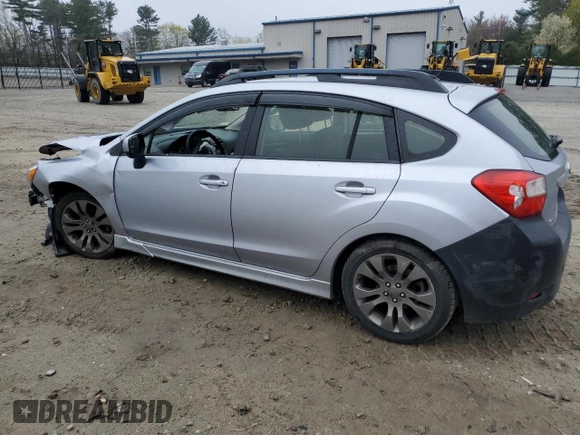 2014 Subaru Impreza Wagon 2.0i Sport Premium with VIN JF1GPAL62E8221825, listed as a Copart auction lot 54155685 with Not Provided miles and Clean Title. Bid and sale history available at carsss.com. Image 2.