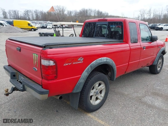 2004 Ford Ranger XL Fleet with VIN 1FTZR45E24PB52352, listed as a IAAI auction lot 41965008 with 248,119 mi miles. Bid and sale history available at carsss.com. Image 4.