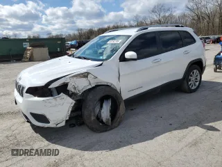 2020 Jeep Cherokee Latitude with VIN 1C4PJLCB4LD653051, listed as a Copart auction lot 53192795 with 114,449 mi miles and Salvage Title. Bid and sale history available at DreamBid. Image 1.