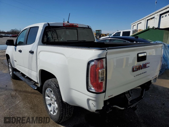 2022 GMC Canyon 4WD AT4 w/Leather with VIN 1GTG6FENXN1155709, listed as a Copart auction lot 87508475 with 10,259 mi miles and Salvage Title. Bid and sale history available at carsss.com. Image 2.