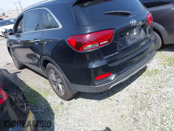 2019 Kia Sorento EX V6 with VIN 5XYPH4A57KG464487, listed as a IAAI auction lot 41664217 with 80,982 mi miles. Bid and sale history available at carsss.com. Image 3.