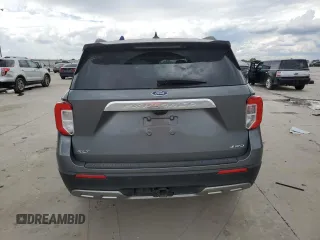 2024 Ford Explorer XLT with VIN 1FMSK8DH2RGA86199, listed as a Copart auction lot 56005575 with 18,083 mi miles and Salvage title. Bid and sale history available at DreamBid. Image 6.