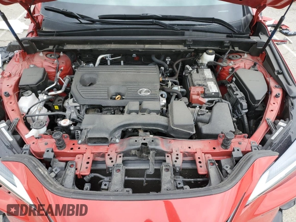 2023 Lexus NX 250 with VIN 2T2ADCEZ7PC002924, listed as a Copart auction lot 58352825 with 23,657 mi miles and Salvage title. Bid and sale history available at DreamBid. Image 12.