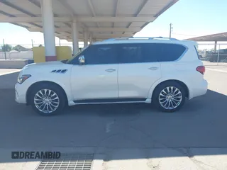 2016 Infiniti QX80 with VIN JN8AZ2NDXG9800865, listed as a IAAI auction lot 42827188 with 132,030 mi miles and . Bid and sale history available at DreamBid. Image 14.