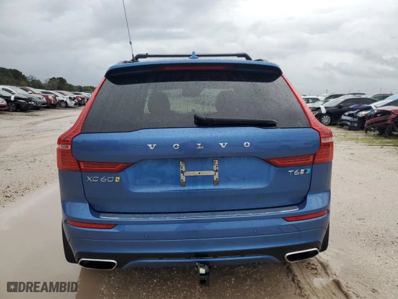 2018 Volvo XC60 R-Design with VIN YV4A22RM2J1011736, listed as a Copart auction lot 61342734 with 100,790 mi miles and Non Repairable. Bid and sale history available at carsss.com. Image 6.