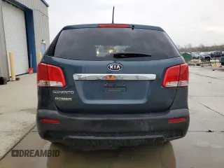 2011 Kia Sorento LX with VIN 5XYKT3A12BG028663, listed as a Copart auction lot 50894625 with 125,908 mi miles and Salvage Title. Bid and sale history available at DreamBid. Image 6.