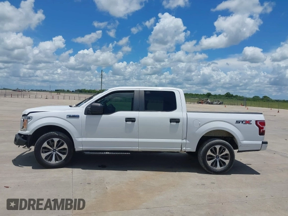 2019 Ford F-150 XL with VIN 1FTEW1CP5KKE62001, listed as a IAAI auction lot 42611277 with 207,262 mi miles and . Bid and sale history available at DreamBid. Image 14.