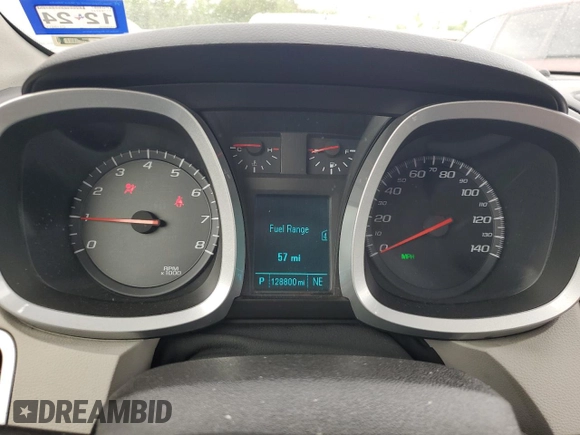 2012 Chevrolet Equinox LT w/1LT with VIN 2GNALDEK5C1196112, listed as a Copart auction lot 50343305 with 128,800 mi miles and Salvage Title. Bid and sale history available at carsss.com. Image 9.