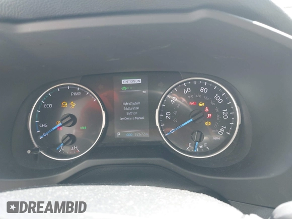 2022 Toyota RAV4 Hybrid XLE z VIN 2T3RWRFV9NW130410, wystawiony jako IAAI lot #42228113 z przebiegiem 32 672 mil mil oraz . Historia ofert i sprzedaży dostępna na DreamBid. Obrazek 7.