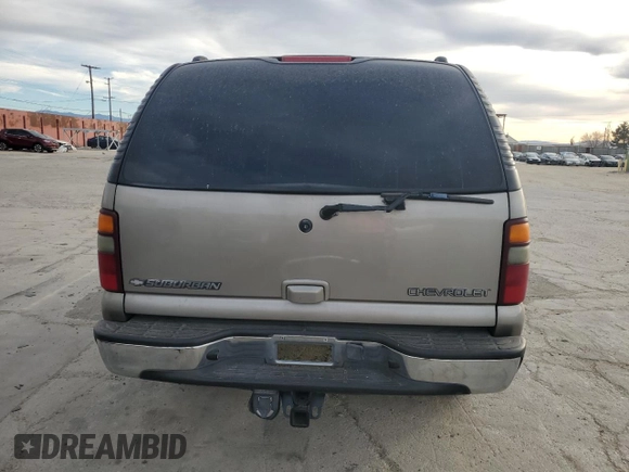 2002 Chevrolet Suburban LS with VIN 1GNEC16T92J196173, listed as a Copart auction lot 85029784 with 119,911 mi miles and Salvage Title. Bid and sale history available at carsss.com. Image 6.