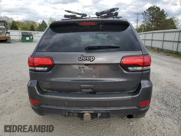 2016 Jeep Grand Cherokee Limited 75th Anniversary with VIN 1C4RJFBG4GC489464, listed as a Copart auction lot 55278935 with 176,572 mi miles and Salvage Title. Bid and sale history available at DreamBid. Image 6.