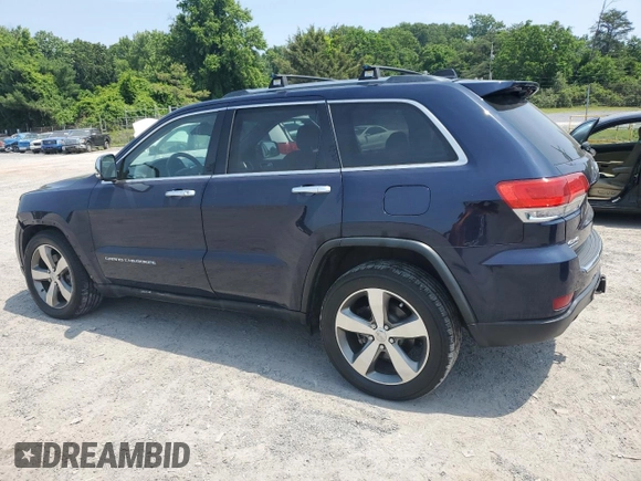 2014 Jeep Grand Cherokee Limited z VIN 1C4RJFBM2EC441268, wystawiony jako Copart lot #60554705 z przebiegiem 192 911 mil mil oraz Czysty tytuł • Clean title. Historia ofert i sprzedaży dostępna na DreamBid. Obrazek 2.