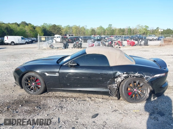 2015 Jaguar F-Type V6 with VIN SAJWA6ET7F8K15559, listed as a IAAI auction lot 41955374 with 89,257 mi miles and . Bid and sale history available at DreamBid. Image 14.