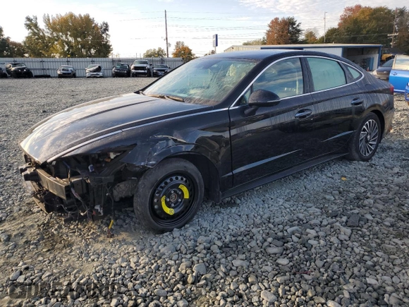2021 Hyundai Sonata Hybrid Limited with VIN KMHL54JJ4MA027680, listed as a Copart auction lot 71455163 with 28,941 mi miles. Bid and sale history available at carsss.com. Image 1.