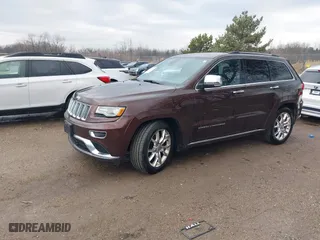 2014 Jeep Grand Cherokee Summit with VIN 1C4RJFJGXEC572752, listed as a IAAI auction lot 41905142 with 205,858 mi miles. Bid and sale history available at carsss.com. Image 17.