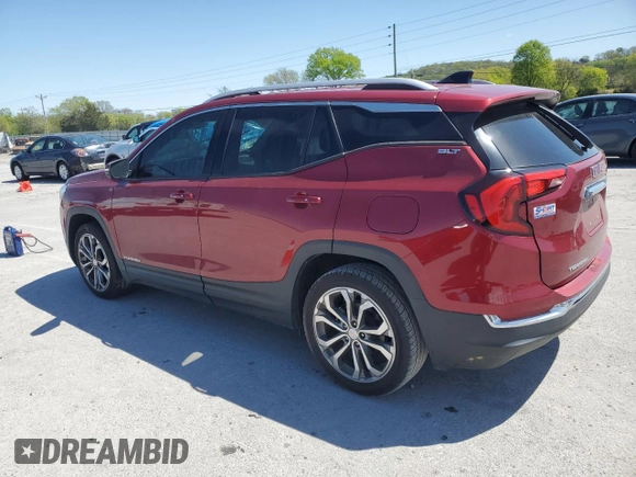 2019 GMC Terrain SLT with VIN 3GKALPEVXKL160325, listed as a Copart auction lot 53113565 with 94,315 mi miles and Salvage Title. Bid and sale history available at carsss.com. Image 2.
