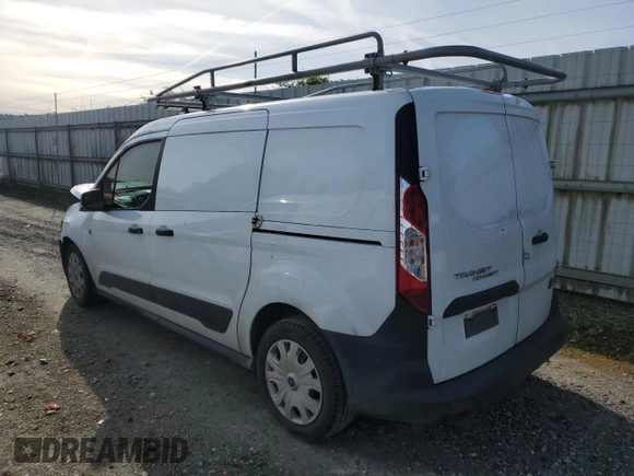2020 Ford Transit Connect XL with VIN NM0LS7E27L1470287, listed as a Copart auction lot 52744805 with 77,172 mi miles and Salvage title. Bid and sale history available at DreamBid. Image 2.