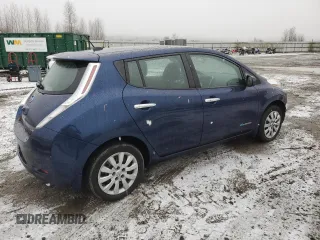 2016 Nissan LEAF S with VIN 1N4AZ0CP8GC304730, listed as a Copart auction lot 68542692 with 29,435 mi miles. Bid and sale history available at carsss.com. Image 3.