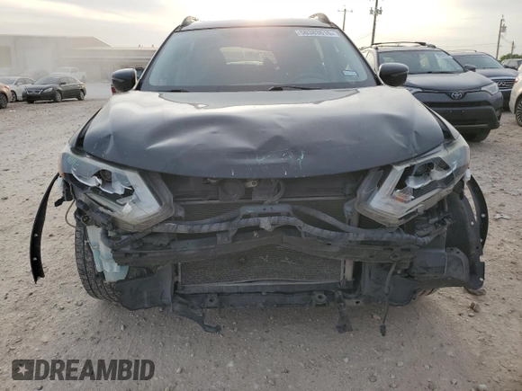 2017 Nissan Rogue S with VIN 5N1AT2MT0HC761872, listed as a Copart auction lot 50383615 with 132,750 mi miles and Salvage Title. Bid and sale history available at carsss.com. Image 5.