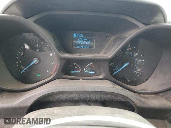 2014 Ford Transit Connect XL with VIN NM0LS7E75E1160203, listed as a Copart auction lot 59225235 with 140,980 mi miles and Salvage title. Bid and sale history available at DreamBid. Image 9.