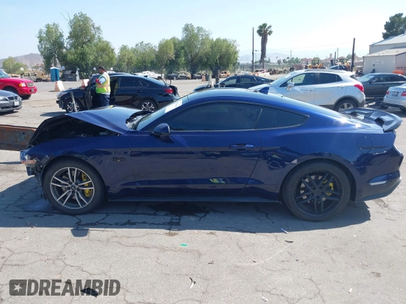 2020 Ford Mustang GT with VIN 1FA6P8CF7L5189263, listed as a IAAI auction lot 42474664 with 93,491 mi miles and . Bid and sale history available at DreamBid. Image 14.