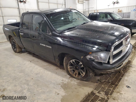 2011 Ram 1500 SLT with VIN 1D7RV1GP0BS647089, listed as a Copart auction lot 43168005 with 262,202 mi miles and Salvage Title. Bid and sale history available at carsss.com. Image 4.