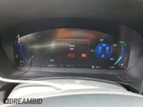 2020 Ford Escape SE Sport Hybrid with VIN 1FMCU0BZ9LUC48169, listed as a Copart auction lot 61359635 with 89,879 mi miles and Salvage title. Bid and sale history available at DreamBid. Image 9.